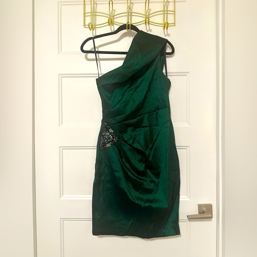 Emerald Green Cocktail Dress